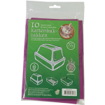 Gebr. de Boon Pak a 10 stuks bio-kattenbakzak lavendel XL
