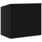 vidaXL Schommelbankhoes met 6 oogjes 185x117x170 cm - Noir