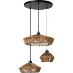 Lucide  YUNKAI Hanglamp - Licht hout - Beige