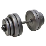 Focus Fitness Verstelbare Dumbbellset - - 30 kg - Grijs