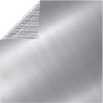 vidaXL Zwembadfolie solar drijvend rechthoekig 10x5 m PE zilverkleurig - Plata