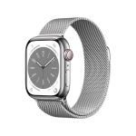 Apple Watch Series 8 Cellular 41 Mm Silver/stainless Steel/silver