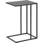 Lisomme Vic houten bijzettafel - 43 x 63 cm - Zwart