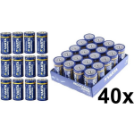 Varta 40 Stuks - Industrial Lr14 C Alkaline Batterij 7800mah