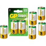 GP 10 Stuks (5 Blisters A 2st) - Super Alkaline Lr20/d Batterij