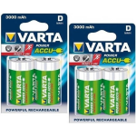 Varta Oplaadbare Battery Mono D 3000mah - 4 Stuks (2 Blisters A 2stk)