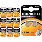 Duracell 20 Stuks (10 Blisters A 2st) - G10 / Lr54 / 189 / Ag10 Alkaline Knoopcel Batterij