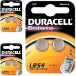 Duracell 6 Stuks ( 3 Blisters A 2st) - G10 / Lr54 / 189 / Ag10 Alkaline Knoopcel Batterij