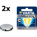 Varta 2 Stuks - V371 44mah 1.55v Knoopcel Batterij