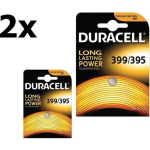 Duracell 2 Stuks - 399-395/g7/sr927w 1.5v 52mah Knoopcel Batterij