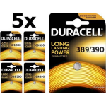 Duracell 5 Stuks - 389-390 / G10 / Sr1130w 1.5v 85mah Knoopcel Batterij