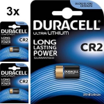 Duracell 3 Stuks - Cr2 El1cr2 Rlcr2 Dr2r 3v Lithium Batterij