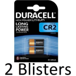 Duracell 4 Stuks (2 Blisters A 2 St) Cr2 High Power Lithuim Batterij