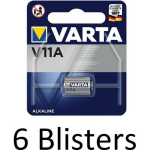 Varta 6 Stuks (6 Blisters A 1 St) V11a Wegwerpbatterij Alkaline