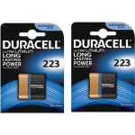 Duracell 2 Stuks - Crp2 / 223 / Dl223 / El223ap / Cr-p2 6v Lithium Batterij