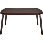 Beliani Elba - Eettafel-donkere Houtkleur-mdf - Bruin