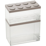 Omada - Opbergbox, Set Van 2, Kunststof, Bruin - Brickstore - Beige