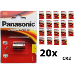 Panasonic 20 Stuks - Cr2 Blister Lithium Batterij