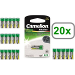 Camelion 20 Stuks - A23 23a 12v L1028f Alkaline Batterij