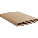 AMBIANTE Hoeslaken Katoen Khaki-1-persoons (90x200 Cm) - Beige