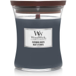 Woodwick Kaars Medium Evening Onyx - 11 Cm / ø 10 Cm - Blauw
