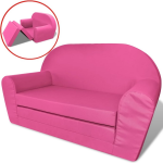vidaXL Loungestoel voor kinderen uitklapbaar - Roze