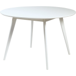 Rowico Home Yumi houten eettafel wit - Ø 115 cm