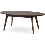 Rowico Yumi Ovale Salontafel - L130 X B65 X H48 Cm - Donker - Bruin