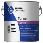 Sigma Torno Aqua Satin - Mengkleur - 2,5 l