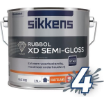 Sikkens Rubbol XD Semi Gloss - Mengkleur - 2,5 l