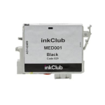 inkClub Inktcartridge, vervangt Epson T0481, zwart, 16 ml MED001 Replace: T0481
