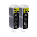 inkClub Inktcartridges zwart dubbelpak kcb910 KCB910-2 Replace: PGI-570PGBKXL