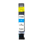 inkClub Inktcartridge, vervangt Canon 526 C, cyaan, 800 pagina's KCB454 Replace: CLI-526C