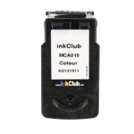 inkClub Inktcartridge, vervangt Canon CL-511, 3-kleuren, 250 pagina's MCA015 Replace: CL-511