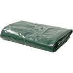vidaXL Dekzeil 650 g/m² 1,5x10 m - Vert
