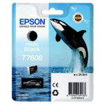 Epson Epson T7608 Inktcartridge matzwart, 25,9 ml T7608 Replace: N/A