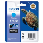Epson Epson T1572 Inktcartridge cyaan, 25,9 ml T1572 Replace: N/A