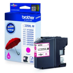 Brother Brother LC225XLM Inktcartridge magenta, 1.200 pagina's LC225XLM Replace: N/A