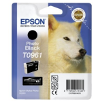 Epson Epson T0961 Inktcartridge fotozwart T0961 Replace: N/A