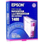 Epson Epson T488 Inktcartridge licht magenta, 125 ml T488 Replace: N/A