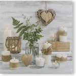 Art For the Home - Canvas LED - Harmonie - 60x60 cm
