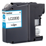 Brother Brother LC22EC Inktcartridge cyaan, 1.200 pagina's LC22EC Replace: N/A