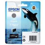 Epson Epson T7607 Inktcartridge licht zwart, 25,9 ml T7607 Replace: N/A