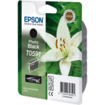 Epson Epson T0591 Inktcartridge fotozwart T0591 Replace: N/A