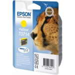 Epson Epson T0714 Inktcartridge geel, 5,5 ml T0714 Replace: N/A