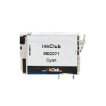 inkClub Inktcartridge cyaan, 8ml MED071 Replace: T0802