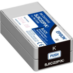 Epson Epson SJI-C-22-P-(K) Inktcartridge zwart, 33 ml S020601 Replace: N/A