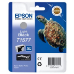 Epson Epson T1577 Inktcartridge licht zwart, 25,9 ml T1577 Replace: N/A