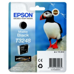 Epson Epson T3248 Inktcartridge matzwart, 14 ml T3248 Replace: N/A