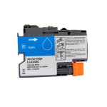 WL Inktcartridge, vervangt Brother LC3233C, cyaan, 1500 pagina's 0LC3233C Replace: N/A